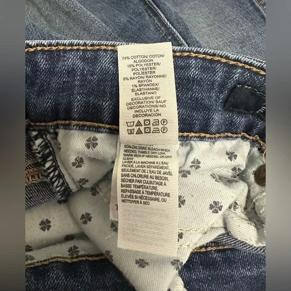 Lucky Brand Blue Denim Women's Shorts - Picture 5 of 8